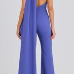 NWOT Nadine Merabi Lorrie Purple Wide Leg Jumpsuit size S 8 Photo 1