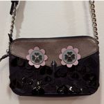 Kate Spade -Zibbi Womens Blue Purple Medium Flap Shoulder Bag Owl Bird Purse Photo 0