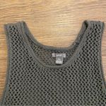 Aerie Green Mesh Knit Tank Top Photo 1
