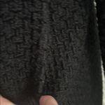 Calvin Klein  Black Waffle Knit Coat sz 4 Photo 3