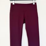 Outdoor Voices  Sprint Thermal Leggings Maroon Burgundy Small Photo 3