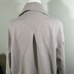 H by Halston  Open Front Knit Cardigan With Lapels‎ Grey Medium Photo 1