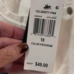 Celebrity Pink  Mid-Rise The Rider Skinny Stretch Ankle Jeans Optic White Size 18 Photo 8