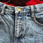 Paris Blues Vintage 90s  acid wash high waisted denim mom shorts 24 Photo 1