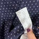 Claudie Pierlot navy polka Swiss dot button down shirt size 6 Blue Photo 3