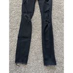 Hollister  Womens Black Ripped Distressed High Rise Jeans‎ Photo 5