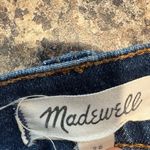 Madewell  Dark Wash Button Front Denim‎ Mini Skirt Size 26 Photo 5
