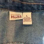 Mudd Distressed Denim Jean Jacket Large L Photo 3