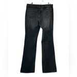 Harley Davidson HARLEY-DAVIDSON Bootcut Jeans 12 Tall 34” Inseam Black Wash $150 Retail NWOT Photo 6