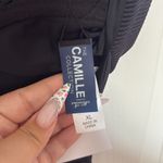 Swimsuits For All Camille Kostek She’s Iconic Underwire Brazilian One Piece Black Size XL Photo 6