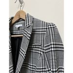 Maison d' Amelie Gingham Plaid One Button Pocket Blazer Size Medium Multiple Photo 4