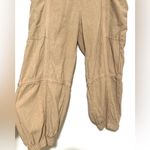 Urban Outfitters  Isla Slouchy Linen Jogger Cargo Pants Large High Waist Photo 6