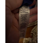 Chico's  Quilted Full Zip Vest Blue Stand Collar Zip Front Pockets Medium Photo 7