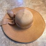 None Cute Boho sun hat with bow. OS Photo 0