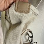 SAVVI Canvas Tote Bag Crossbody Purse Handbag Cream Small Travel Casual Photo 10