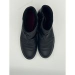 Munro Women’s Leather Ruched Ankle Booties Size 5 1/2 M – Side Zip Comfort Shoes Photo 2