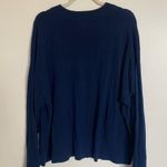 Crown & Ivy Colorful 'LOVE' Sweater - Sweater Love Word Navy Multi Valentine Photo 2