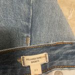 Madewell Blue Jean Shorts Distressed Frayed Hem New without tag Photo 3