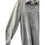 Anthropologie  Pilcro and Letterpress Rochelle Shirtdress Denim Light Size 12 Photo 5