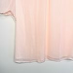 Tommy Hilfiger Light Pink Smock High Neck Lined Chiffon Blouse Photo 3