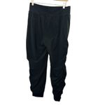 Athleta Black Attitude Lined Pants Mid-Rise Sleek Knit Waistband Women's Sz 8 Photo 2