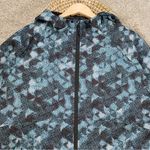 Tran3ctory Women’s Lightweight Full Zip Jacket Hooded Vented in Multicolor XXL Blue Photo 2