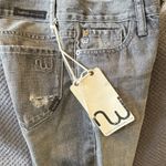 Work Custom Jeans Women's Gray Distressed Flare Jeans Size‎ 24 NWT Black Photo 5