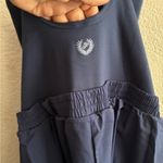 PINK - Victoria's Secret 🆕Victoria's Secret PINK Navy Ultimate Runsie Romper L🆕 Photo 6