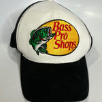 Bass Pro Shops Bass Pro trucker hat white with black mesh one size fits most Photo 0