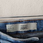 Topshop Moto Jamie Floral Embroidered Jeans High Waisted Skinny Ankle Pants 26 Photo 4