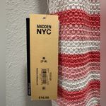 Madden NYC Striped Pink and White Crotchet/Knit Skirt (M) Size undefined Photo 4