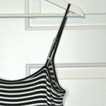 Calvin Klein  Striped‎ Maxi Dress Sleeveless Black White Casual Size 2 Photo 3