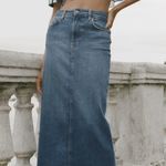 ZARA Denim Pencil Skirt Photo 3