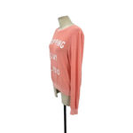 Wildfox Shopping Is My Cardio Pink Baggy Jumper Sweatshirt Size XS Photo 2