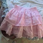 Day and moon pink ruffle skirt Photo 0