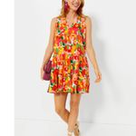 Tuckernuck POMANDER PLACE Magnolia Watercolor Sleeveless Kenzo Dress Size Medium Photo 1