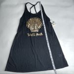 Miken Swim Womens Black Shell Yeah Cover Up Sz S Photo 10