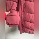 Andrew Marc  Fur Lined Mid Length Winter Ski Pink Puffer Coat Parka Sz XXL Photo 2