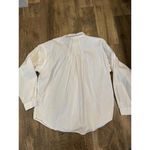 Woolrich  Christmas Holiday Embroidered White Button Up Shirt Women's Size Large Photo 5