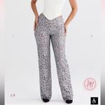 House Of CB  Mara Silver Metallic Trousers NWOT‎ size L Photo 9