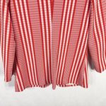 Vintage Charlotta California Glazier Blazer Jacket Red White Candy Stripe 1170‎ Size M Photo 6