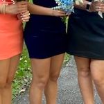 Windsor Navy Glitter Homecoming Dress Photo 2