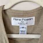 Rena Rowan Saville Petite Jute Key Largo Safari Beige Vest Size 10P Photo 6