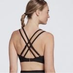 CALIA Ruched Front Bra XS Black Photo 1