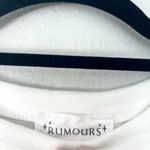 Shoulder Pad Sleeveless White T Photo 3