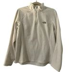 The North Face  Quarter Zip Fleece Women's Size Large Cream Colored Hiking Warm Photo 0