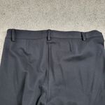 Talbots Womens Trousers 12 Black Straight Leg Pocket Stretch Casual Dress Attire Photo 4