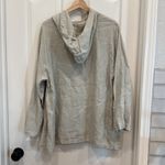 Bryn Walker  linen hooded boxy long sleeve Photo 7
