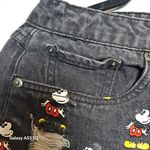Disney  Women's Black Denim Shorts Photo 1