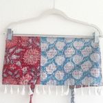 Erin Made Patchwork Crop Top Convertible Bohemian Hand Made Quilted One Size Multiple Photo 6